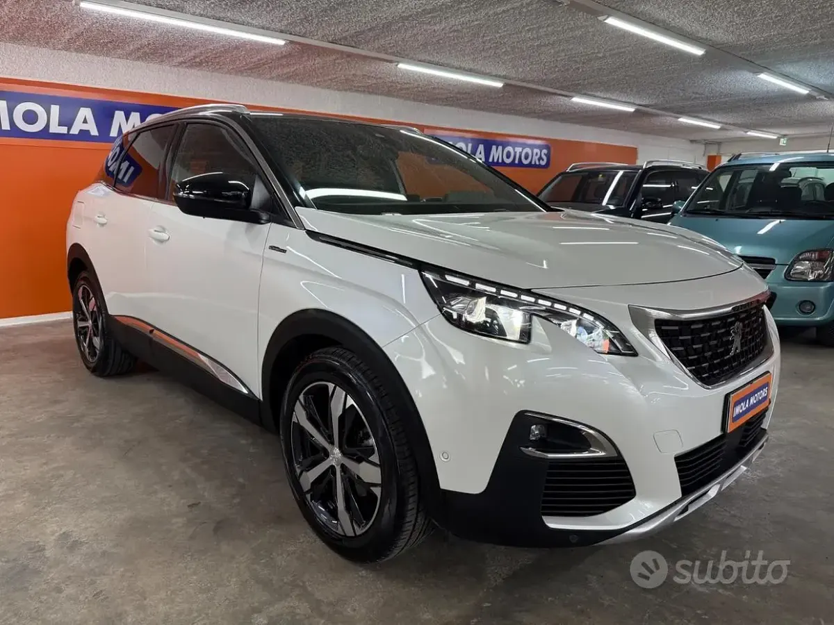 Usata Peugeot 3008 GT-line 150 CV (110 kW) 2017 Bianco SUV