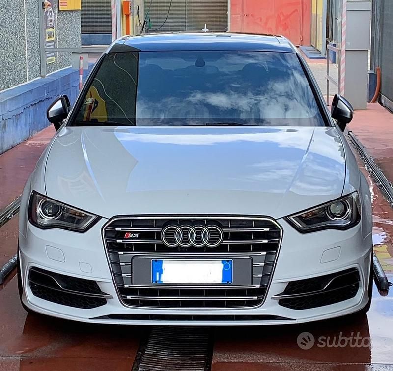 Usata Audi S3 Ambiente 300 CV (220 kW) 2015 Bianco Berlina