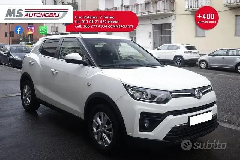 Usata SsangYong Tivoli 136 CV (100 kW) 2021 Bianco SUV