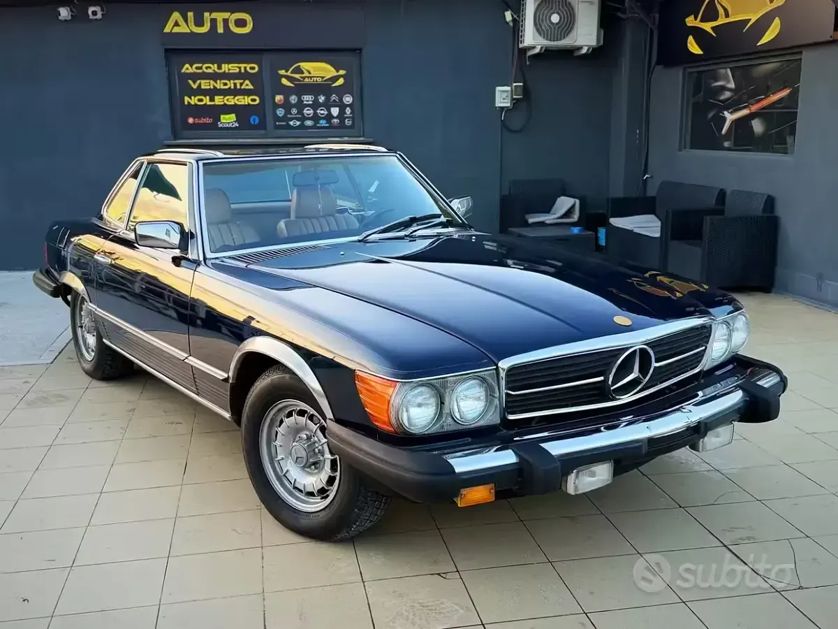 Begagnad Mercedes SL380 204 HK (150 kW) 1984 Cab