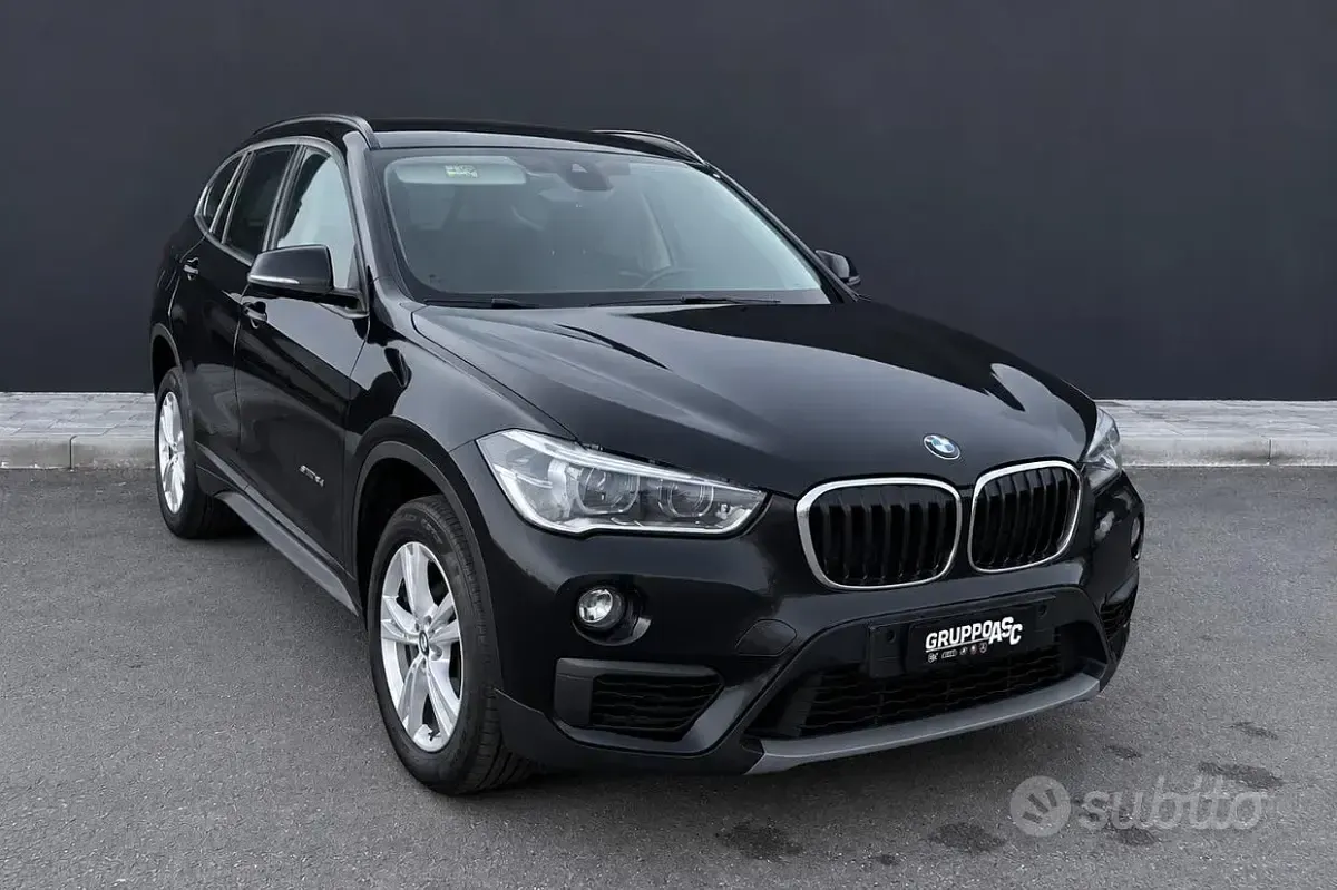Usata BMW X1 Sport Line 150 CV (110 kW) 2018 Nero SUV