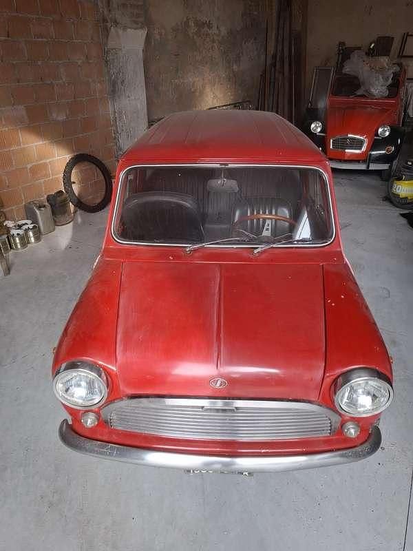 Usata Innocenti Mini 54 CV (39 kW) 1967 Rosso Utilitaria