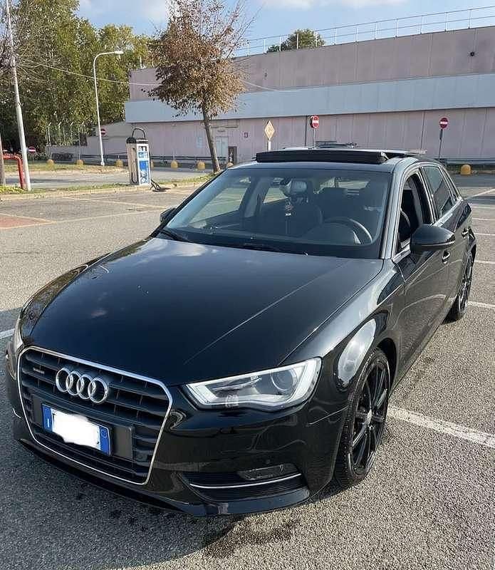 Usata Audi A3 Attraction 179 CV (131 kW) 2015 Nero Berlina