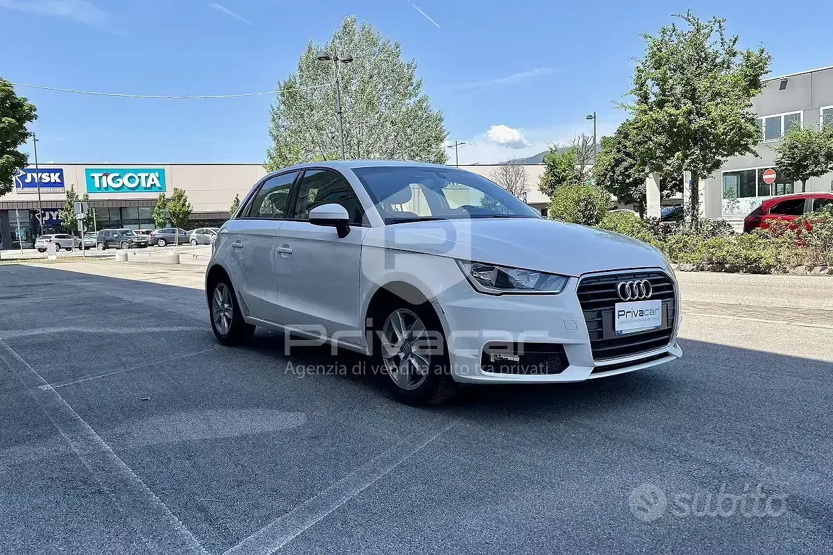 Usata Audi A1 90 CV (66 kW) 2016 Bianco Utilitaria
