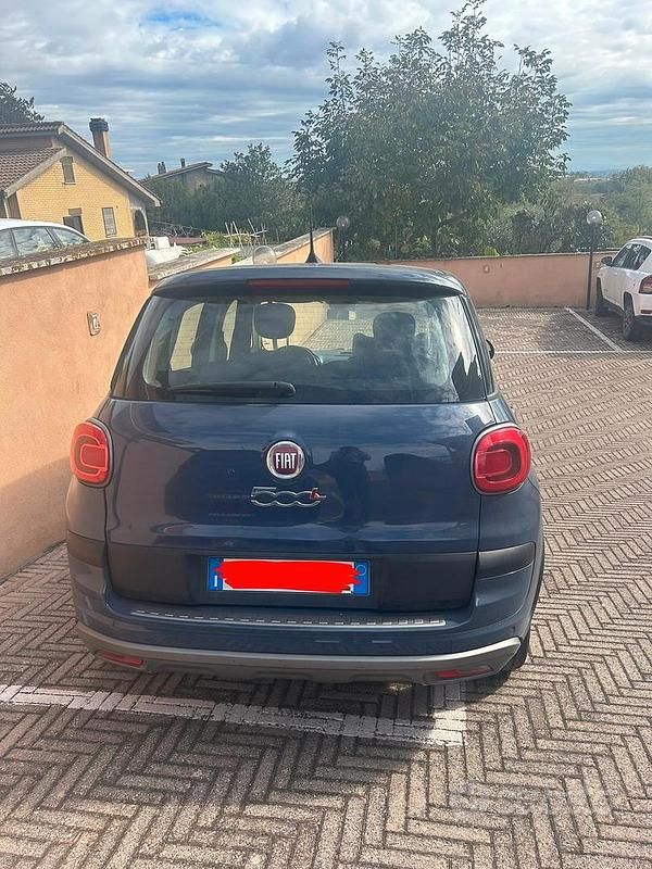 Usata Fiat 500L Cross 95 CV (69 kW) 2021 Blu Monovolume