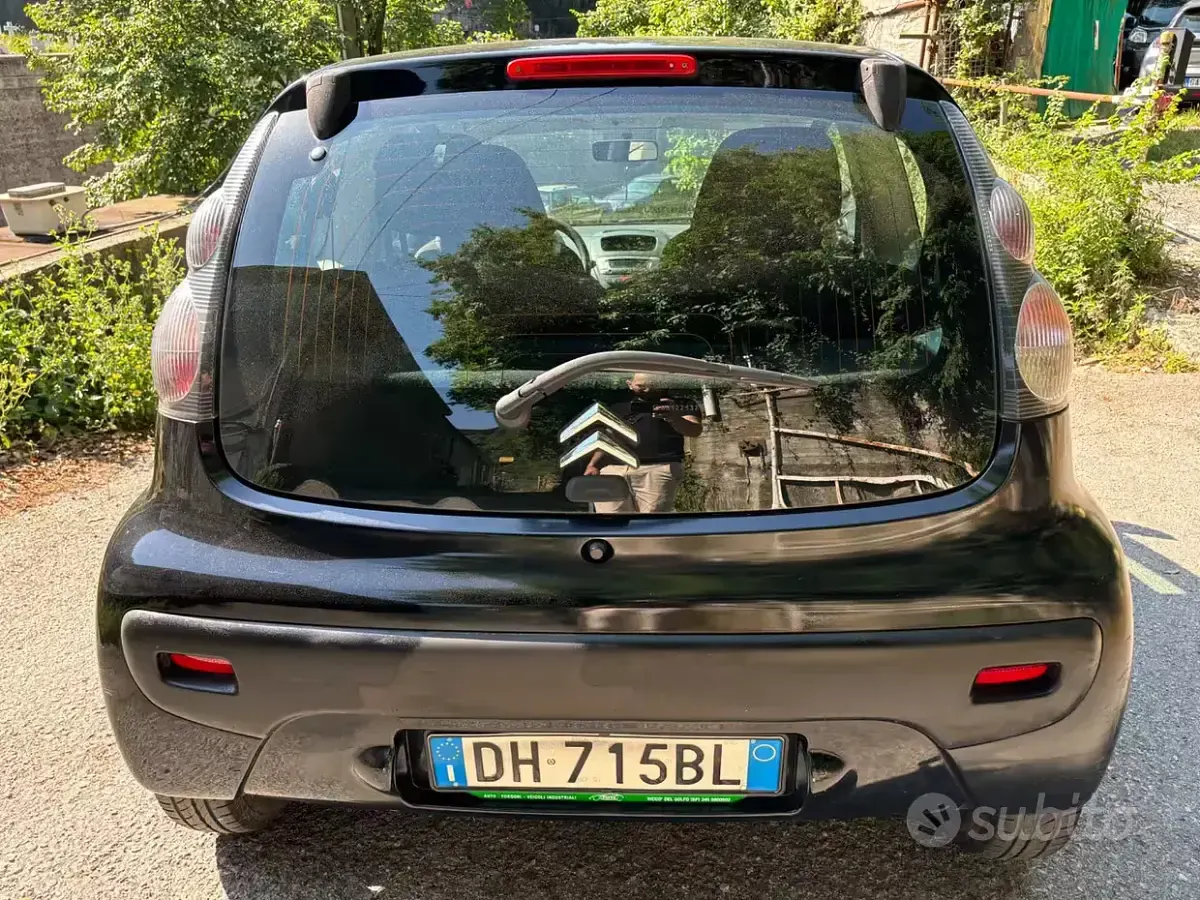 Usata Citroën C1 68 CV (50 kW) 2007 Nero Utilitaria