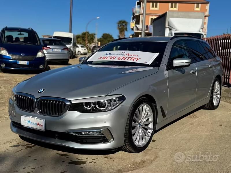 Usata BMW 520 Luxury Line 190 CV (139 kW) 2018 Grigio Station wagon
