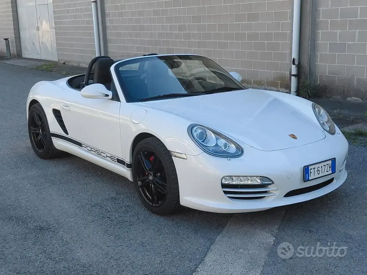 Usata Porsche Boxster 256 CV (188 kW) 2010 Bianco Cabrio