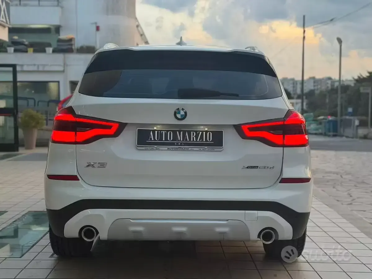 Usata BMW X3 xLine 190 CV (139 kW) 2019 Bianco SUV
