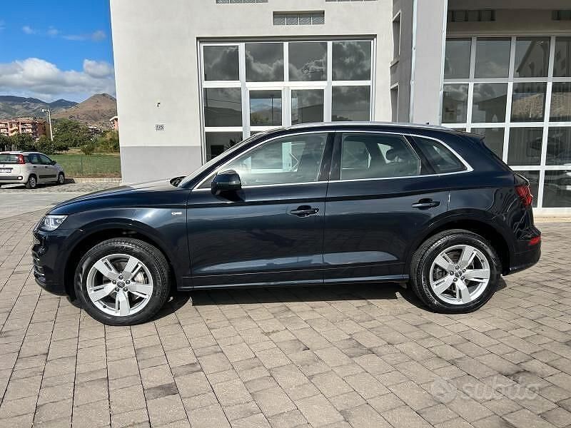 Usata Audi Q5 S-line plus 190 CV (139 kW) 2018 Blu SUV