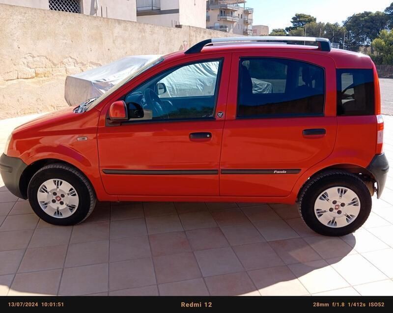 Usata Fiat Panda Dynamic 75 CV (55 kW) 2011 Rosso Utilitaria