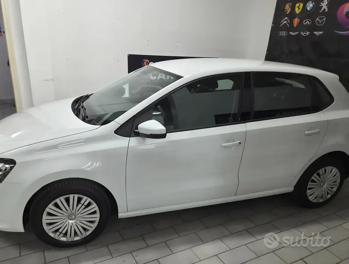 Usata VW Polo Highline 90 CV (66 kW) 2017 Bianco Berlina