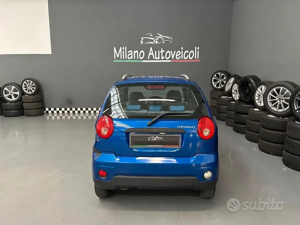 Usata Chevrolet Matiz SE 52 CV (38 kW) 2007 Blu Utilitaria