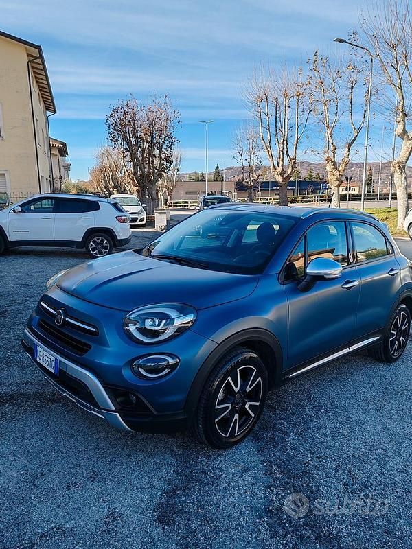 Usata Fiat 500X 95 CV (69 kW) 2020 Blu SUV