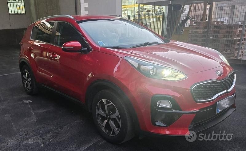 Usata Kia Sportage 136 CV (100 kW) 2019 Rosso SUV