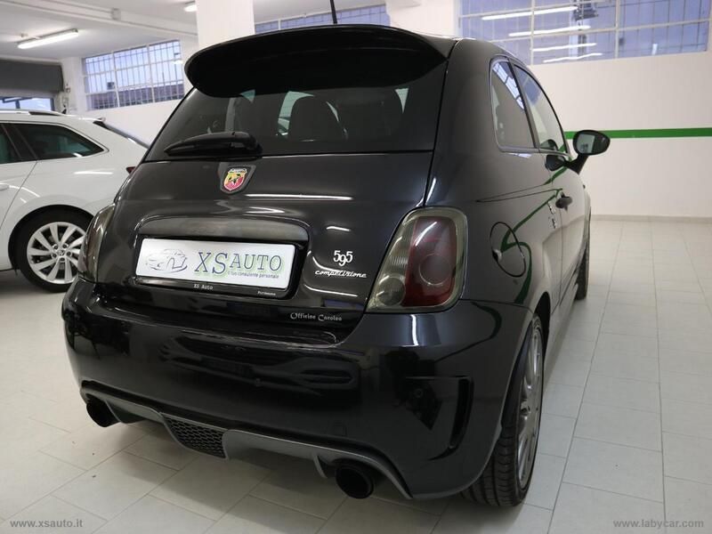 Usata Abarth 595 Competizione 179 CV (131 kW) 2015 Nero Utilitaria