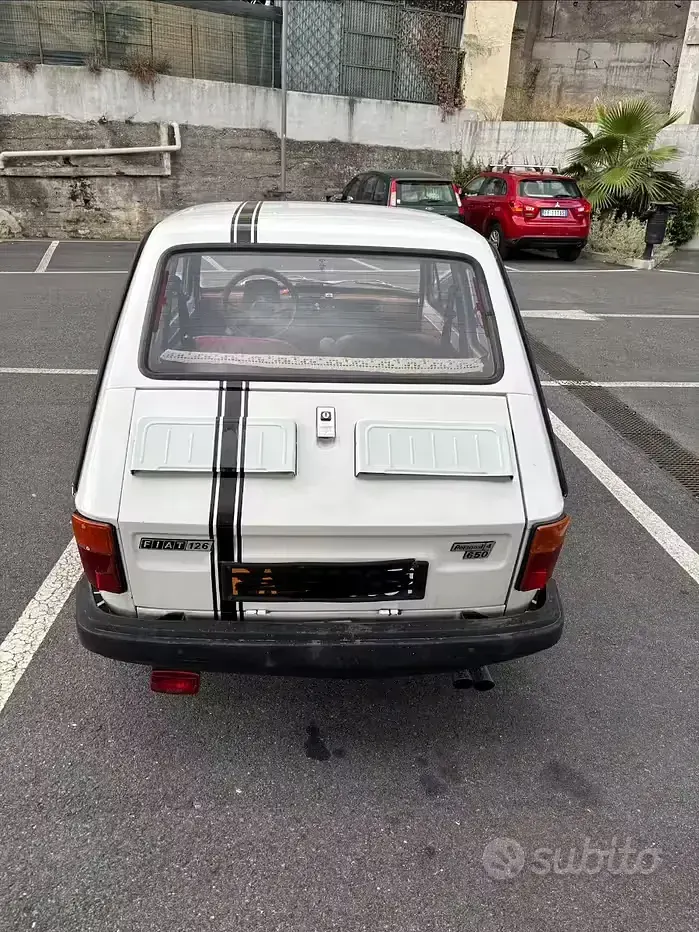 Usata Fiat 126 24 CV (17 kW) 1981 Bianco Utilitaria