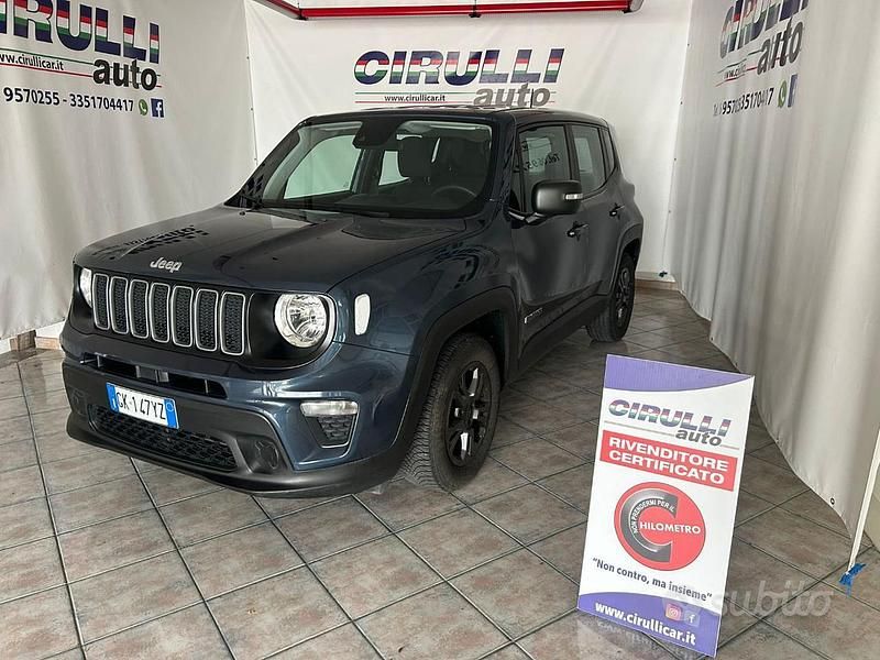Usata Jeep Renegade Longitude 131 CV (96 kW) 2022 Blu SUV