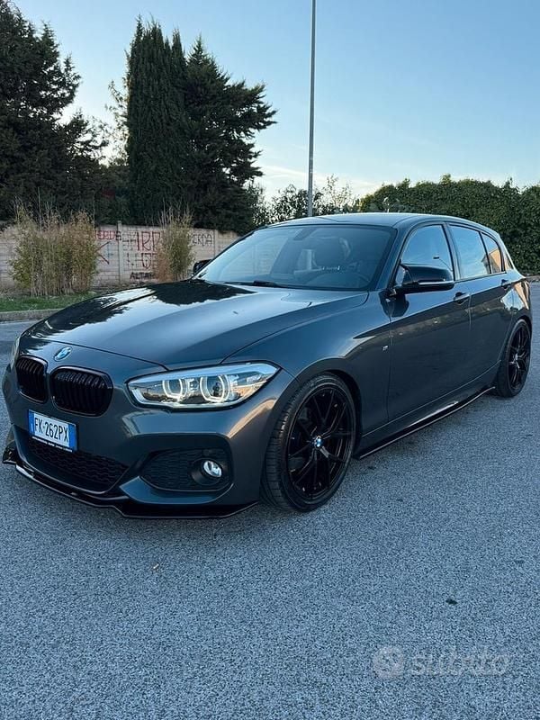 Usata BMW 118 M Sport 150 CV (110 kW) 2017 Grigio Utilitaria