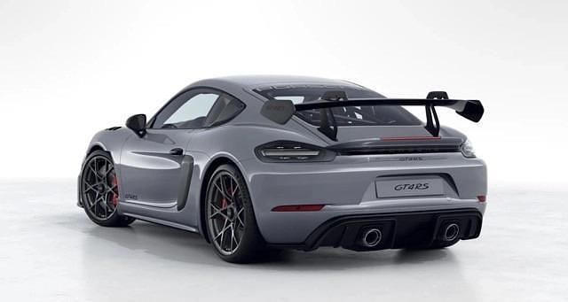 Nuova Porsche 718 Cayman GT4 2025 Grigio Coupé
