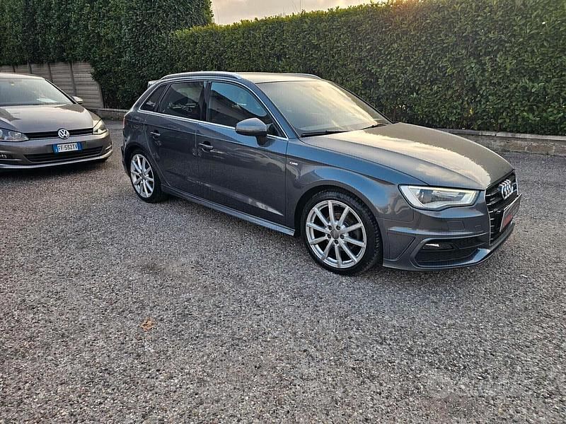 Usata Audi A3 Ambition 184 CV (135 kW) 2014 Grigio Berlina