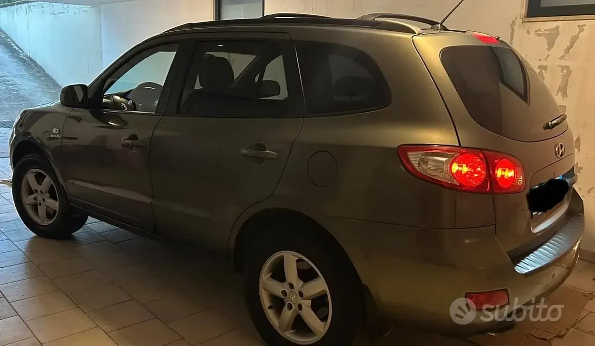 Usata Hyundai Santa Fe 155 CV (114 kW) 2007 Verde SUV