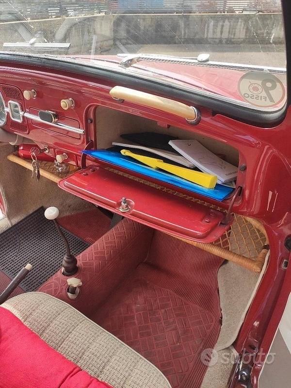 Usata VW Beetle 1960 Rosso Utilitaria
