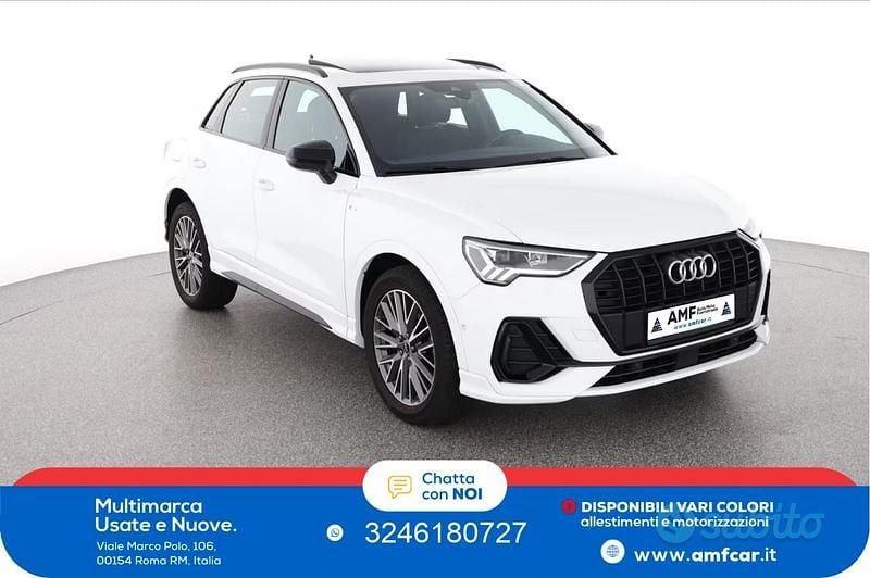 Usata Audi Q3 S-Line 150 CV (110 kW) 2023 Bianco SUV