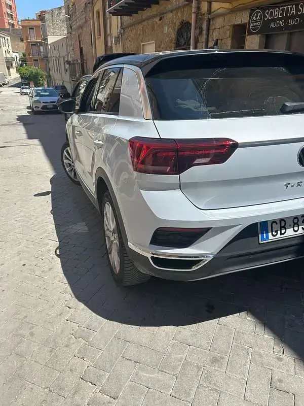 Usata VW T-Roc Advance 116 CV (85 kW) 2020 Bianco SUV