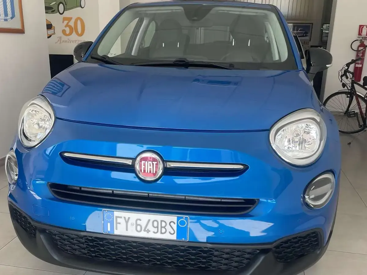 Usata Fiat 500 Cross 120 CV (88 kW) 2019 Blu/azzurro Station wagon