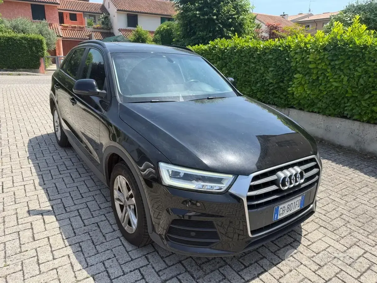 Usata Audi Q3 S-Line 120 CV (88 kW) 2017 Nero SUV