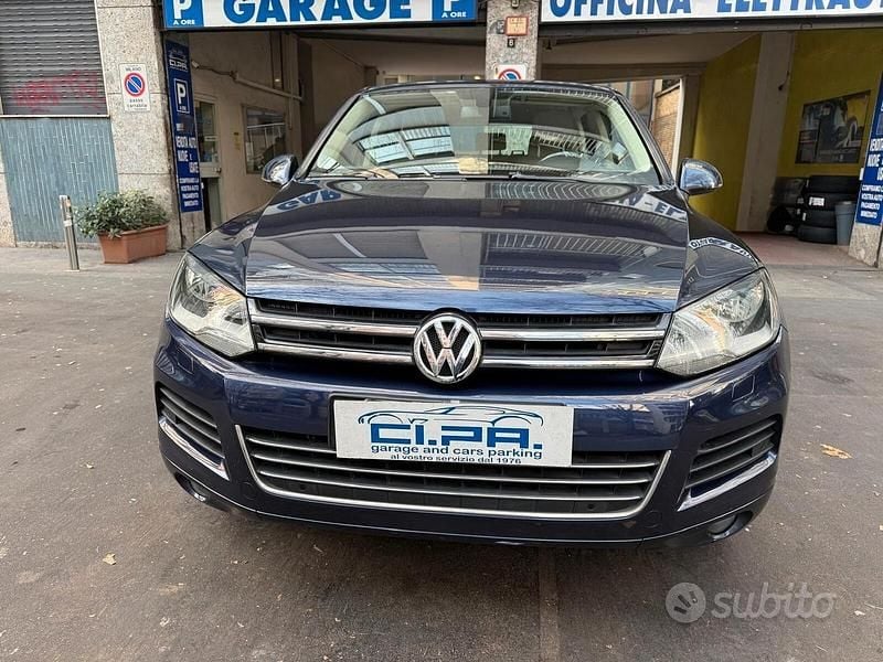 Usata VW Touareg 240 CV (176 kW) 2010 Blu SUV