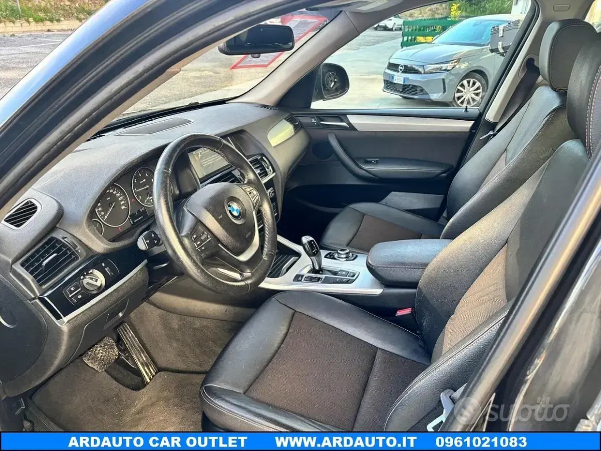 Usata BMW X3 xLine 150 CV (110 kW) 2017 Nero SUV