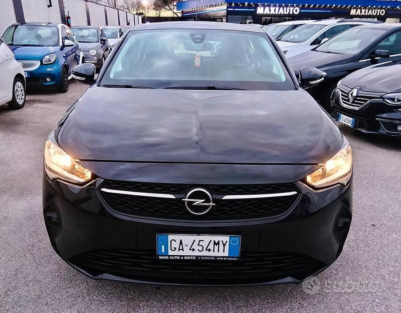 Usata Opel Corsa Elegance 74 CV (54 kW) 2020 Nero Utilitaria