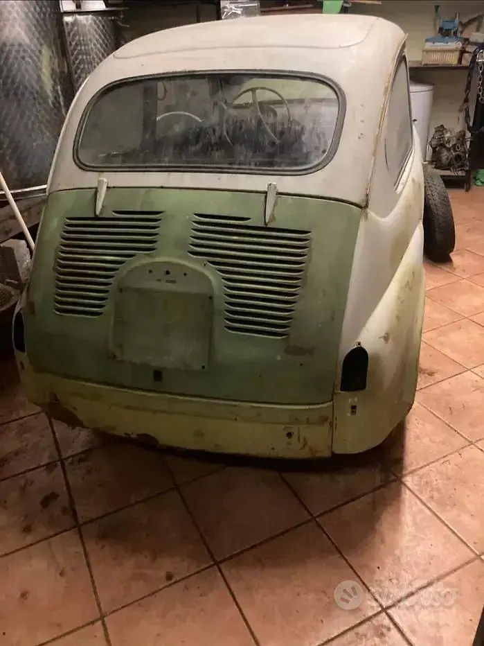 Usata Fiat 600D 1960 Bianco Berlina