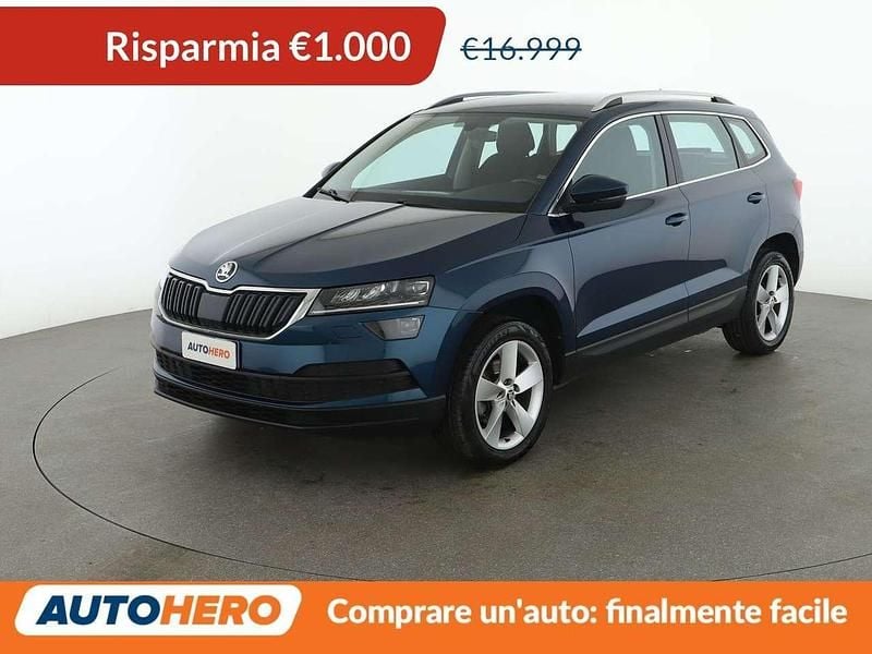 Usata Skoda Karoq Ambition 116 CV (85 kW) 2019 Blu SUV