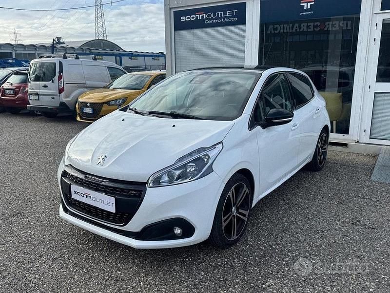 Usata Peugeot 208 S 110 CV (80 kW) 2019 Bianco Utilitaria