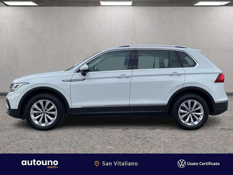 Usata VW Tiguan Life 150 CV (110 kW) 2021 Bianco SUV