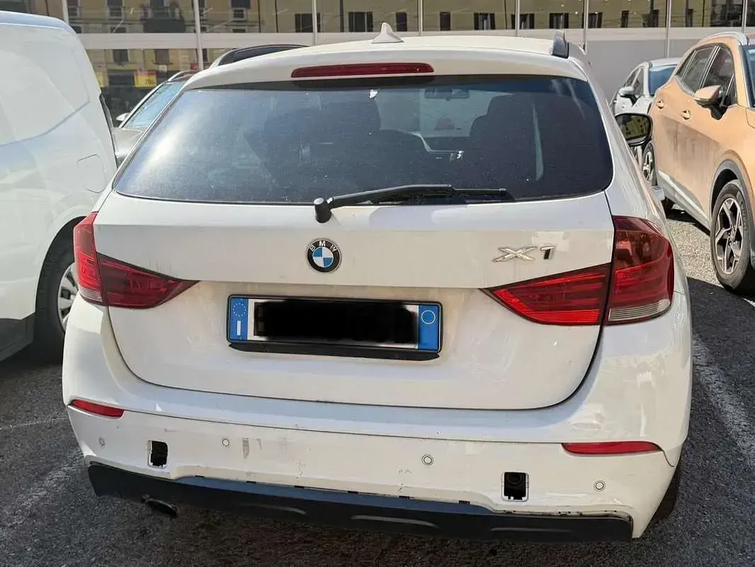 Usata BMW X1 143 CV (105 kW) 2011 Bianco SUV