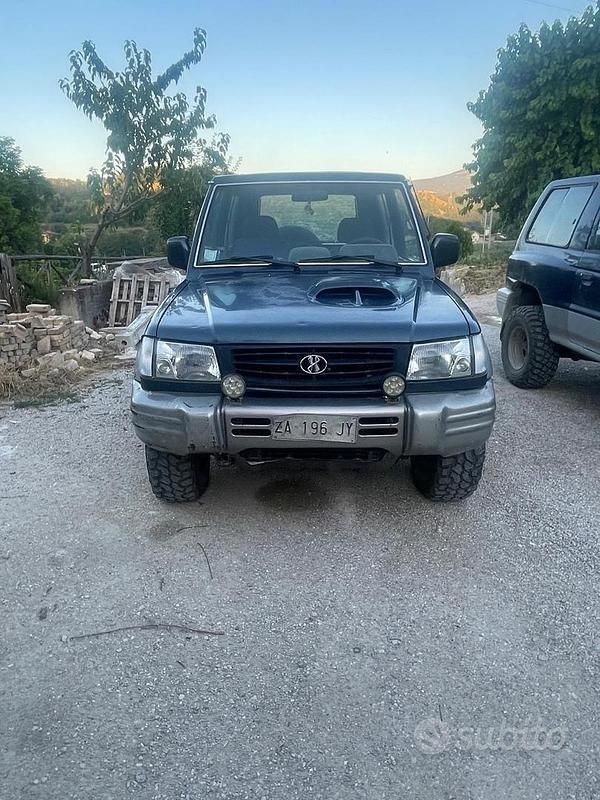 Usata Hyundai Galloper 2000 Blu SUV