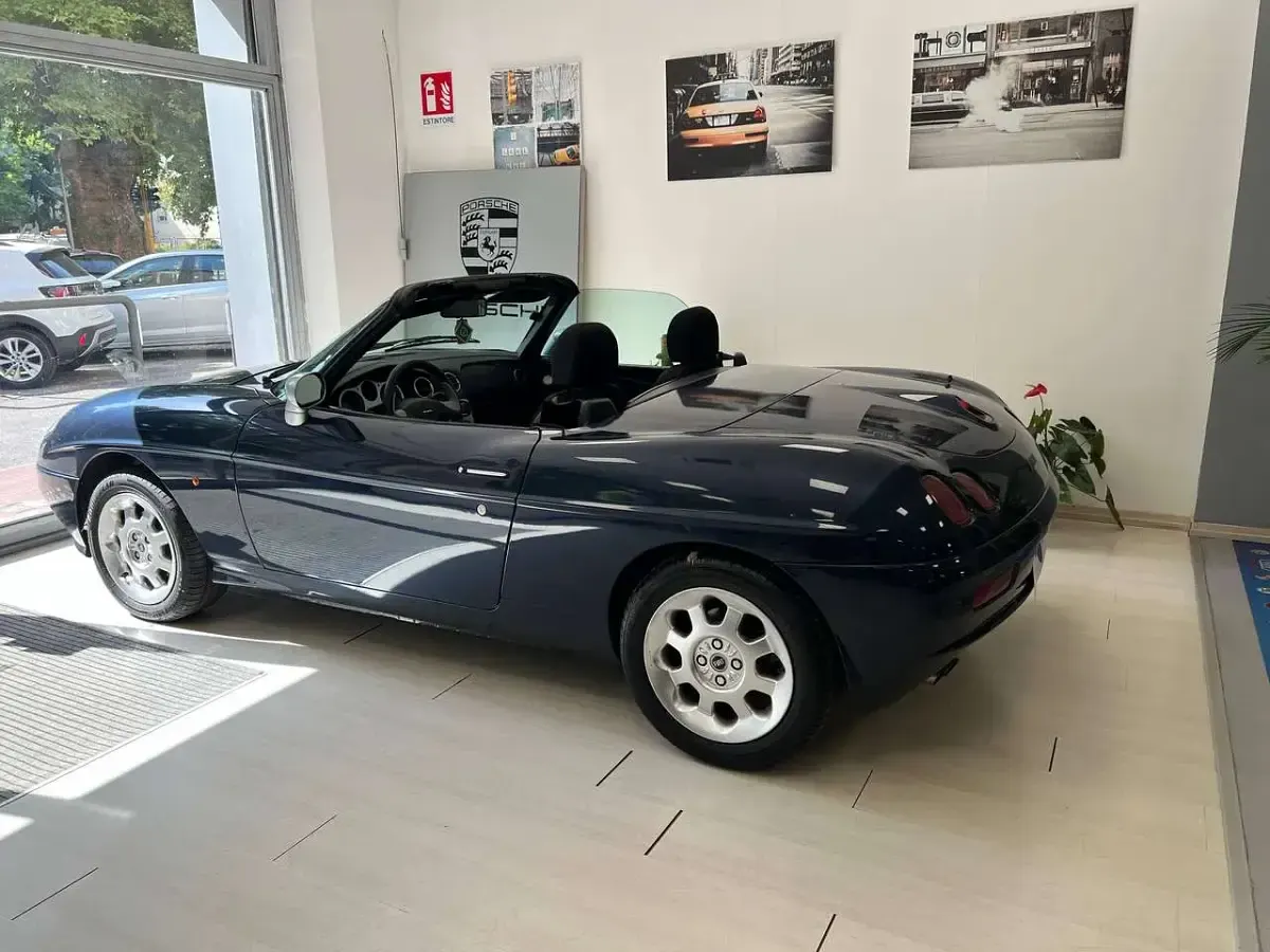Usata Fiat Barchetta 131 CV (96 kW) 2002 Blu/azzurro Cabrio