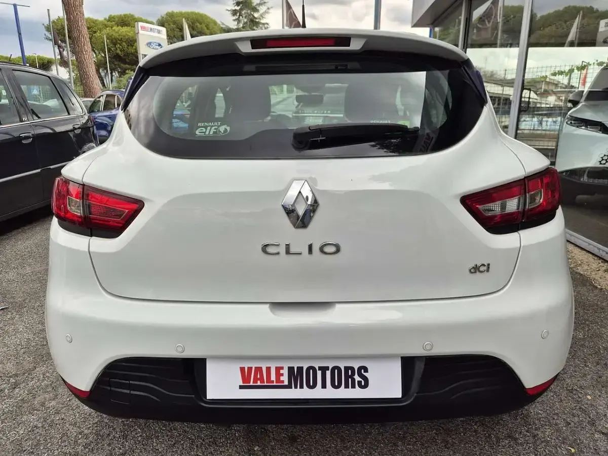 Usata Renault Clio IV 75 CV (55 kW) 2015 Bianco Utilitaria