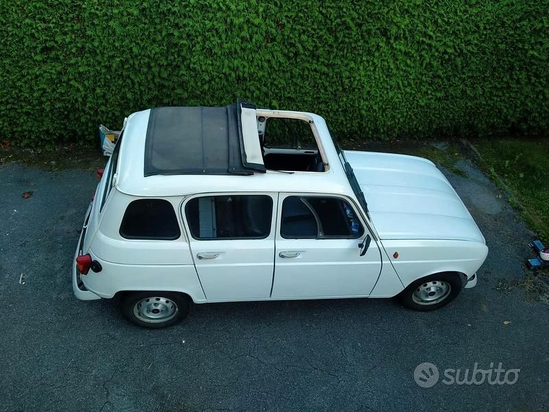 Bianco Usata 1981 Renault R4 Cabrio | 15.000 € - Immagine 1/4