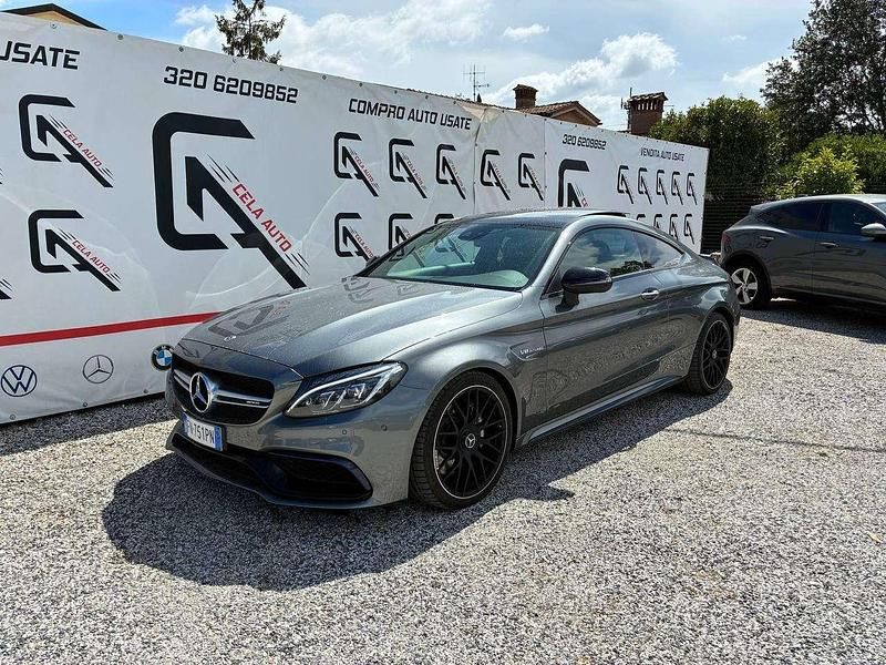 Usata Mercedes C63 AMG AMG 476 CV (350 kW) 2018 Grigio Coupé