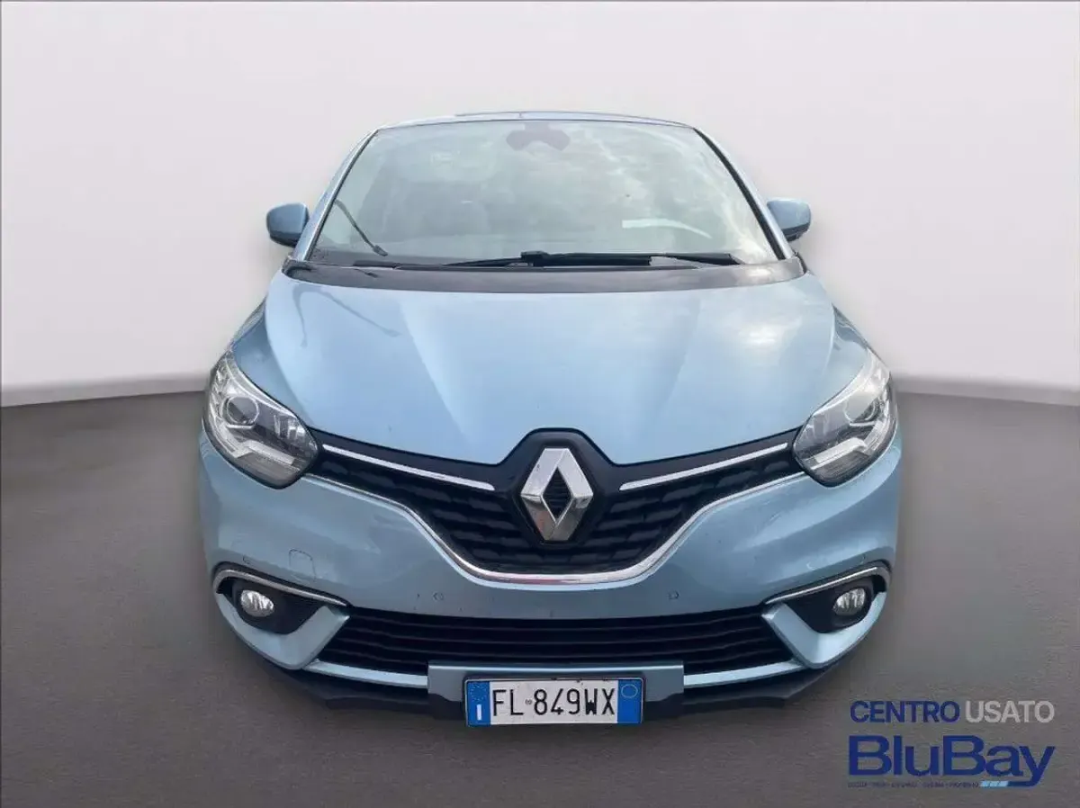 Usata Renault Scénic IV Intens 110 CV (80 kW) 2017 Celeste metallizzato Monovolume