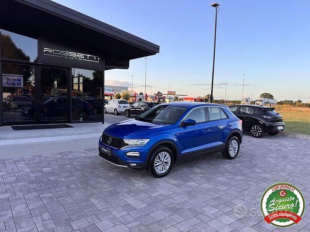 Usata VW T-Roc 116 CV (85 kW) 2021 Blu SUV