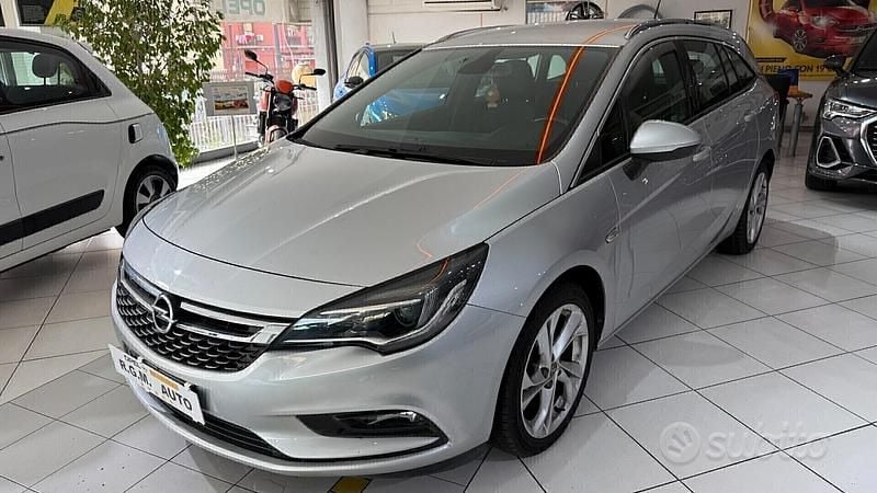 Usata Opel Astra 110 CV (80 kW) 2017 Nero Station wagon