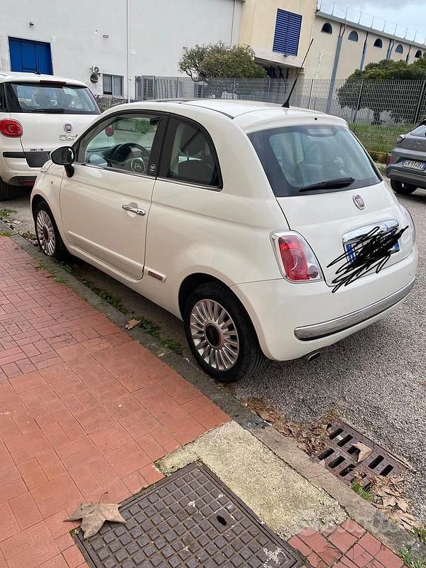Usata Fiat 500 95 CV (69 kW) 2007 Bianco Berlina