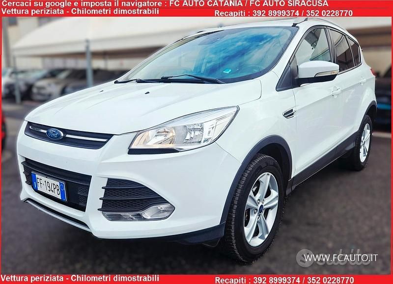 Usata Ford Kuga Titanium 150 CV (110 kW) 2016 Bianco SUV