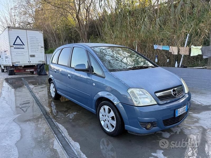 Usata Opel Meriva Enjoy 74 CV (54 kW) 2007 Blu Monovolume